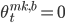 \theta^{mk,b}_t=0